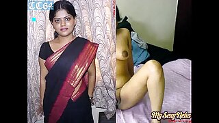 Индийская красавица Неха Наир в наполненном слизью эротическом видео