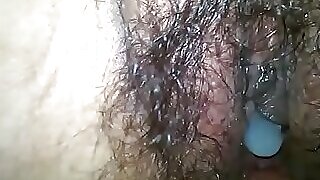 Indian couple gets messy in bedroom