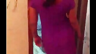 Desi Bhabhi with similar attire and audio in an arousing video featuring Indian big boobs.